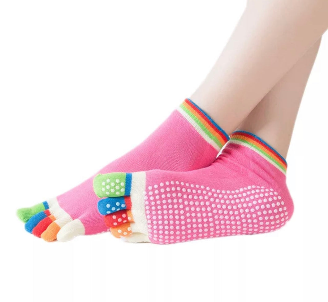 Non-Slip Yoga Socks (Multiple Colors Available)