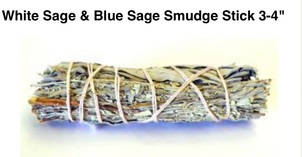 Single Bundled Blue & White Sage